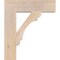 Ekena Millwork Olympic Block Smooth Bracket, Douglas Fir, 5 1/2"W x 24"D x 28"H BKT06X24X28OLY05SDF - alternate 2